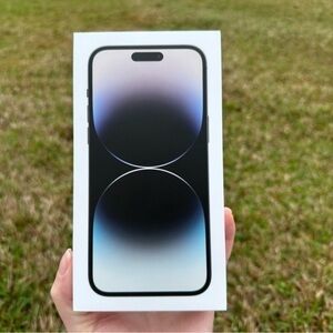 Apple iPhone 14 Pro Max box with original charger​